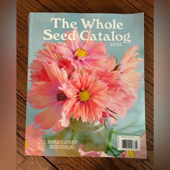 Stampington & Company Other - The Whole Seed Catalog 2023 - Pink Floral Cover